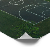 バスケットボールかわいらし ポスター (角)