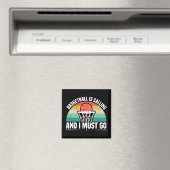 バスケットボールが呼び出し中で行かねばならない紙 マグネット (インサイチュ (食洗機))