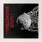 バスケットボールが大好き ジグソーパズル (横)