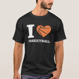 バスケットボールが大好き Tシャツ