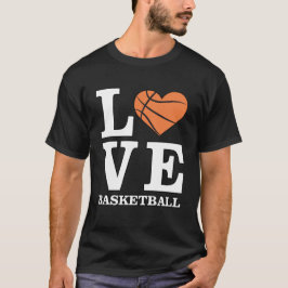 バスケットボールが大好き Tシャツ