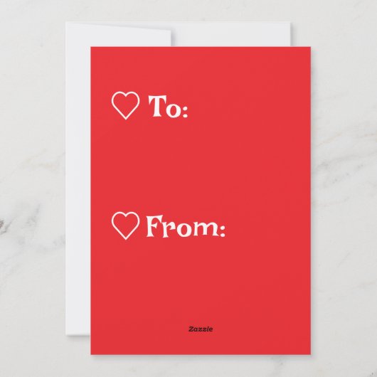 バスケットボールが得意な子どものためのバレンタインカード シーズンカード (裏面)