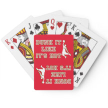 バスケットボールが熱いようにダンク! 面白いバスケットボール