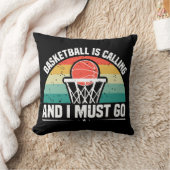 バスケットボールが電話で行かねばならない クッション (ブランケット)