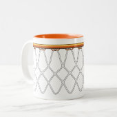 バスケットボールたがのNet_blackのoutline_corporateの広告宣伝 ツートーンマグカップ (正面左)