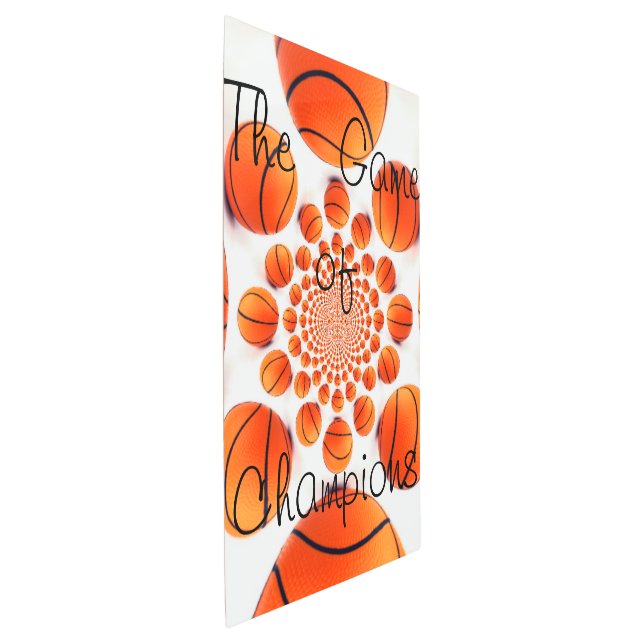 バスケットボールなんてゲームだ！我々は戻ってくる メタルプリント (3/4)