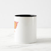 バスケットボールに生きる ツートーンマグカップ (中央)