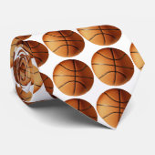 バスケットボールのおもしろい ネクタイ (ロール)