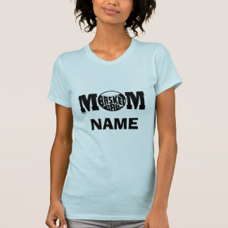 バスケットボールのお母さん(カスタマイズ) Tシャツ