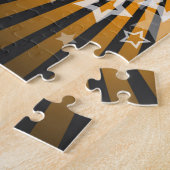 バスケットボールのアスリート ジグソーパズル (側面)