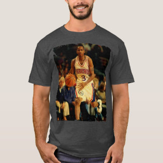 バスケットボールのアレンイバーソンヴィンテージデザイン3 Tシャツ