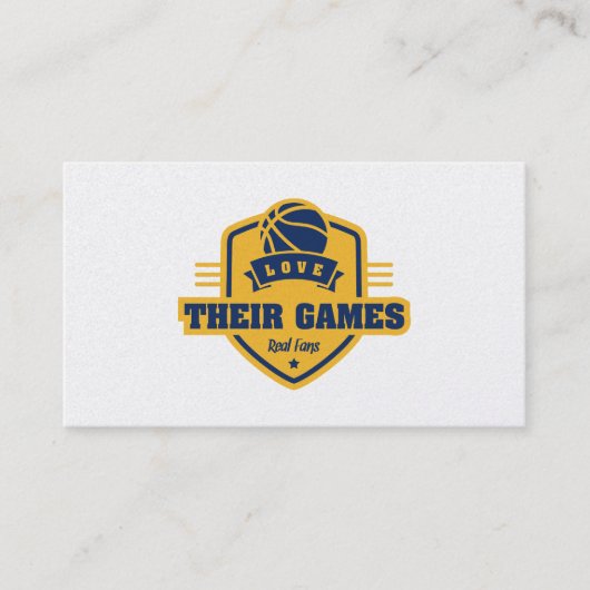 バスケットボールのインディアナペイサーズジャージー色 名刺 (正面)