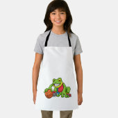 バスケットボールのカエル エプロン (インサイチュ)