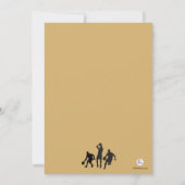 バスケットボールのゲーム招待状 招待状 (裏面)