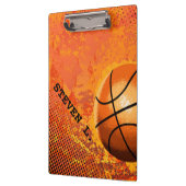 バスケットボールのコーチのためのクールでパーソナライズなギフトのアイディア クリップボード (左)