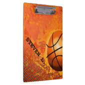 バスケットボールのコーチのためのクールでパーソナライズなギフトのアイディア クリップボード (右)