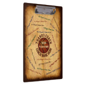 バスケットボールのコーチのクリップボードをすべてのプレーヤー個人化して下さい クリップボード (右)