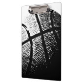 バスケットボールのコーチのクリップボード |個人用設定可能な名前 クリップボード (左)