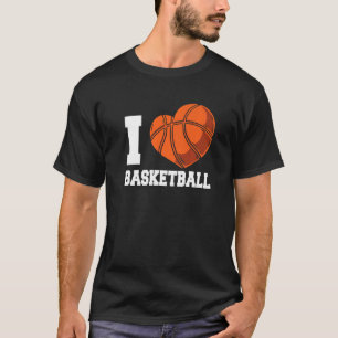 バスケットボールのコーチのマッチチームプレーヤーが大好き Tシャツ