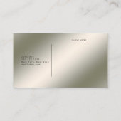 バスケットボールのコーチの名刺2019年 名刺 (裏面)