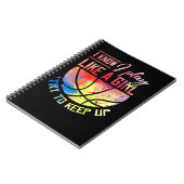 バスケットボールのコーチ私は女遊の子のBasketbのように知っている ノートブック (左側)