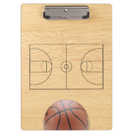 バスケットボールのコーチ クリップボード