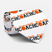 バスケットボールのコーチ ネクタイ (ロール)