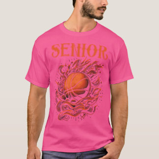 バスケットボールのシニア夜の叔母。 Tシャツ