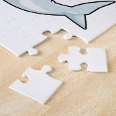 バスケットボールのシャーク ジグソーパズル (側面)