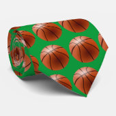 バスケットボールのタイ ネクタイ (ロール)