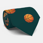 バスケットボールのタイ ネクタイ (ロール)