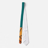 バスケットボールのタイ ネクタイ (裏面)