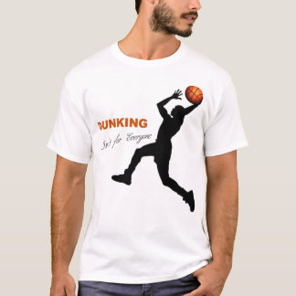 バスケットボールのダンキングは誰にとってもTシャツではない Tシャツ