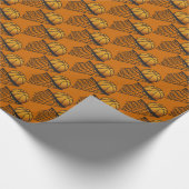 バスケットボールのダンクそれ ラッピングペーパー (角)