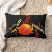 バスケットボールのチャンピオンズの試合 ランバークッション (ブランケット)