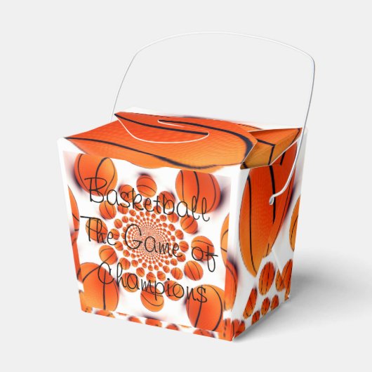 バスケットボールのチャンピオンズテイクアウト優勝者ボックス フェイバーボックス (正面サイド)