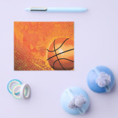 バスケットボールのチームプレーヤートーナメントコートスポーツ チラシ (シングル)