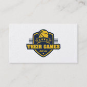 バスケットボールのデンバーのナゲットのジャージー色 名刺 (正面)