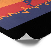 バスケットボールのハートビート ポスター (角)