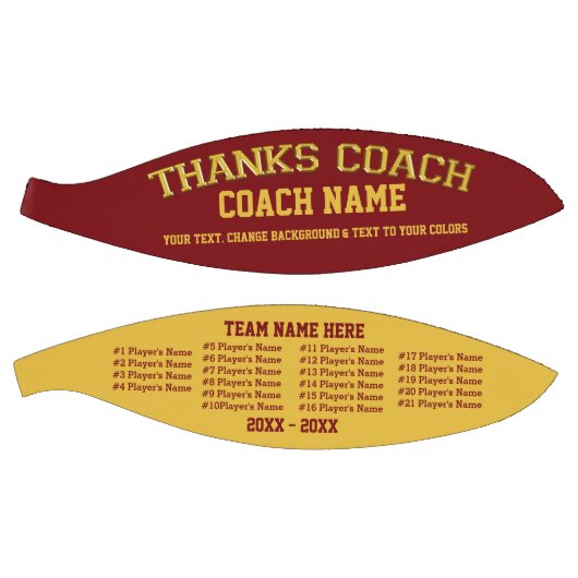 バスケットボールのパーソナライズされた金ゴールドコーチの贈り物 バスケットボール (パネル)