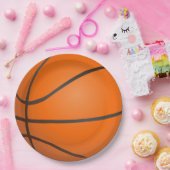 バスケットボールのパーティーの紙皿 ペーパープレート (パーティー)