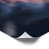 バスケットボールのフープの中の地球。 ポスター (コーナー)