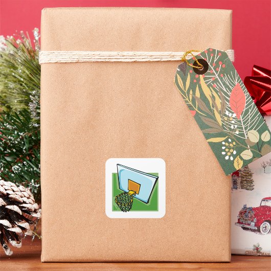 バスケットボールのフープスポーツのバックボード及びネット スクエアシール