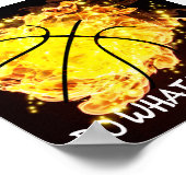 バスケットボールのポスター好きなことをする ポスター (角)