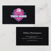 バスケットボールのマイアミ・ヒート都市版ジャージー色 名刺 (正面/裏面)