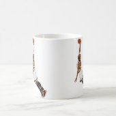 バスケットボールのマグ コーヒーマグカップ (中央)