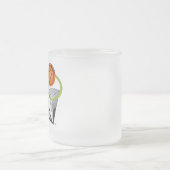 バスケットボールのマグ フロストグラスマグカップ (中央)