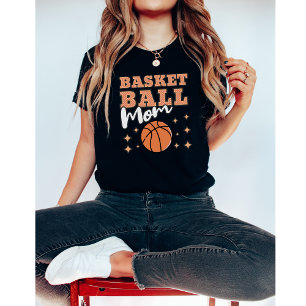 バスケットボールのママおもしろいスポーツ Tシャツ