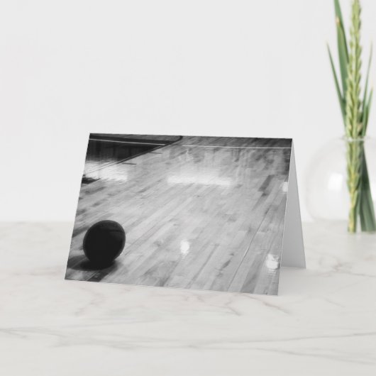 バスケットボールのメッセージカード カード (正面)