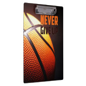 バスケットボールのモチベーション与え – 決して店員によって クリップボード (右)